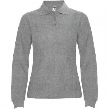 Logo trade promotional giveaways picture of: Estrella long sleeve women's polo