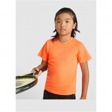 Logotrade promotional item image of: Montecarlo short sleeve kids sports t-shirt