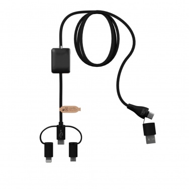 Logotrade promotional item picture of: SCX.design C48 CarPlay 5-in-1 charging cable 