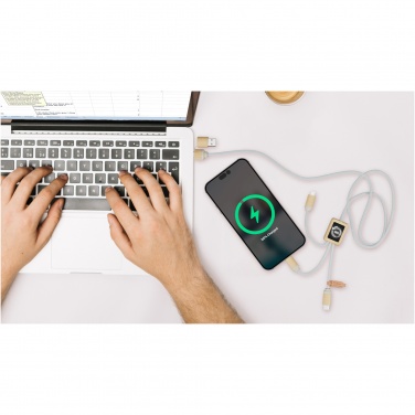 Logo trade promotional merchandise picture of: SCX.design C49 5-in-1 charging cable