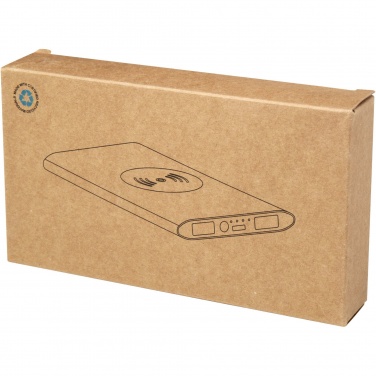 Logotrade advertising product picture of: Juice 8000 mAh Type-C recycled aluminium wireless power bank