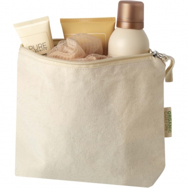 Logo trade advertising products image of: Orissa 180 g/m² organic toiletry bag 1L