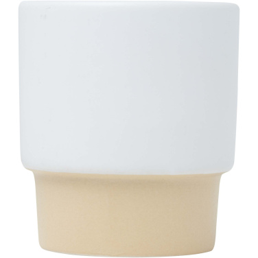 Logo trade corporate gifts image of: Olympia 130 ml stackable expresso cup with clay bottom