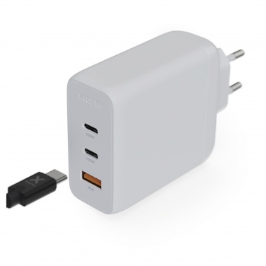 Logo trade business gifts image of: Xtorm XEC100 GaN² Ultra 100W wall charger