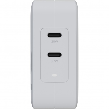 Logo trade promotional gifts picture of: Xtorm XVC2067 GaN Ultra 67W travel charger with 100W USB-C PD cable