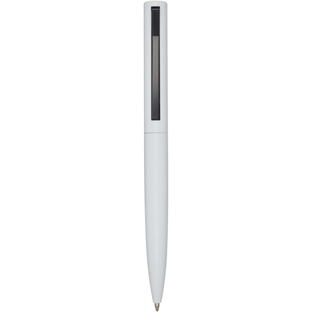 Logo trade promotional giveaway photo of: Juana recycled aluminium ballpoint pen