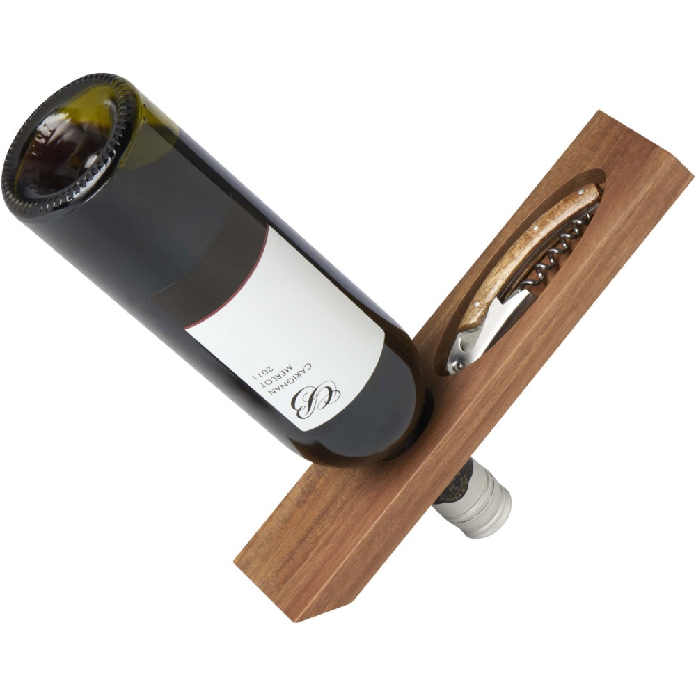 Logotrade corporate gift image of: Vino wine holder set 