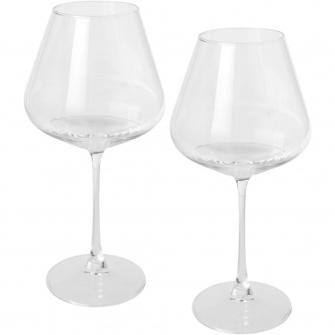 Logo trade corporate gift photo of: Rosso 2-piece wine glass set 