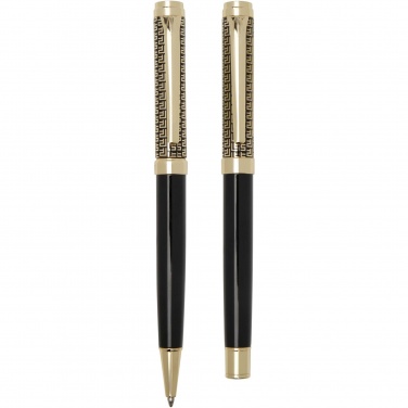 Logotrade promotional item picture of: Legato ballpoint and rollerball pen set