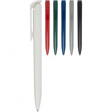 Logo trade advertising products image of: Lucia recycled plastic ballpoint pen