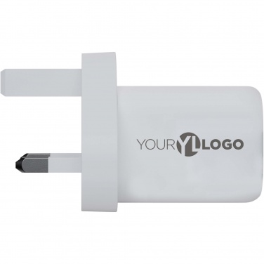 Logotrade advertising product picture of: Xtorm XEC035 GaN² Ultra 35W wall charger - UK plug