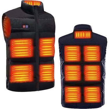 Logo trade promotional merchandise picture of: SCX.design G01 heated bodywarmer with power bank