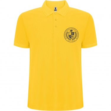Logotrade promotional giveaway image of: Pegaso Premium short sleeve men's polo