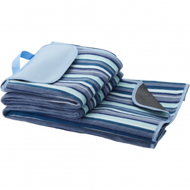 Logo trade promotional items image of: Riviera water-resistant outdoor picnic blanket