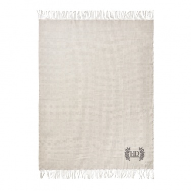 Logo trade promotional gifts picture of: VINGA Lenox blanket