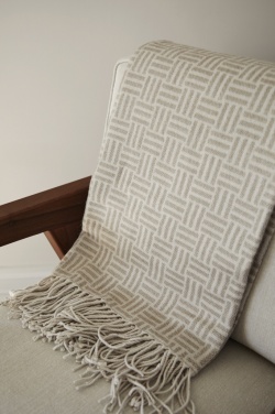 Logo trade business gift photo of: VINGA Lenox blanket