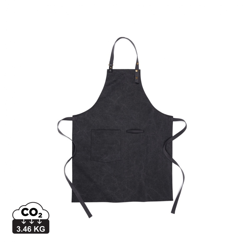 Logo trade promotional merchandise image of: VINGA Tome GRS recycled canvas Apron