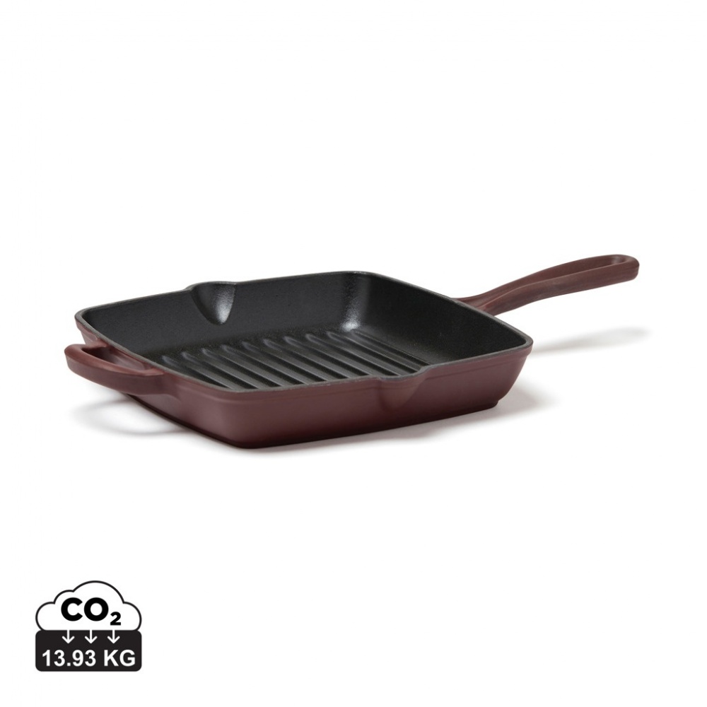 Logo trade promotional product photo of: VINGA Monte enamelled grill pan