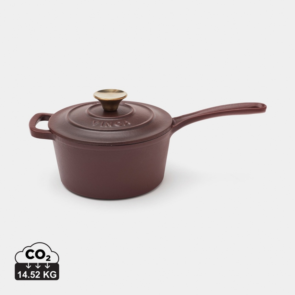 Logotrade promotional item picture of: VINGA Monte enamelled cast iron pot 1,9L