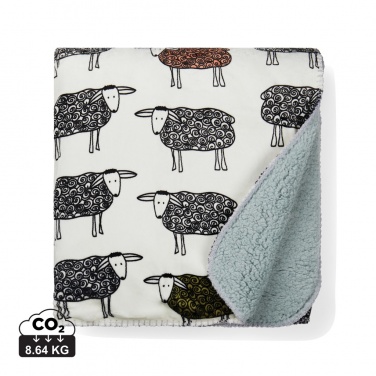 Logotrade promotional gift image of: VINGA Sheep GRS recycled PET pile blanket