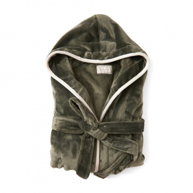 Logotrade corporate gift image of: VINGA Louis luxury plush RPET robe size L-XL
