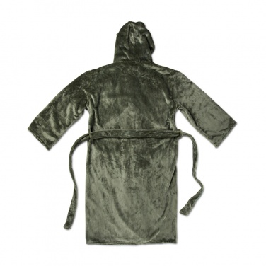Logotrade promotional product image of: VINGA Louis luxury plush RPET robe size L-XL