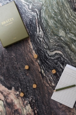 Logo trade promotional gifts image of: VINGA Bratzy Coffee Table Game