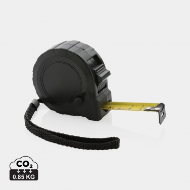 Logo trade promotional gift photo of: RCS recycled plastic 5M/19 mm tape with stop button