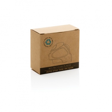 Logo trade promotional items picture of: RCS recycled plastic Auto stop tape 3m/16mm