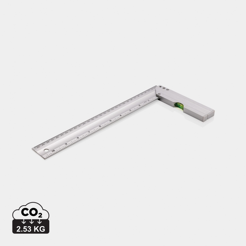Logotrade promotional products photo of: Ruler with level