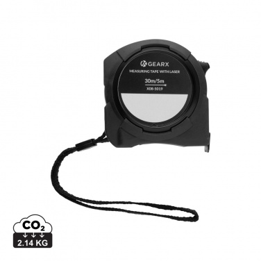 Logotrade promotional merchandise image of: Gear X measuring 5M tape with 30M laser