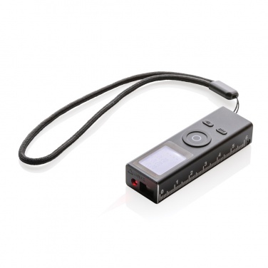 Logo trade promotional merchandise picture of: Gear X RCS recycled aluminum 30 metre laser measure