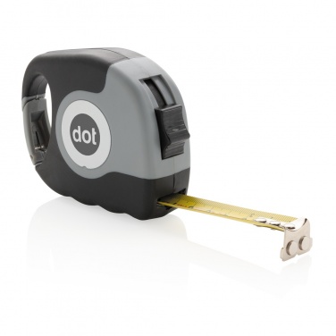 Logo trade promotional items image of: Measuring tape with carabiner