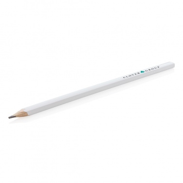 Logo trade promotional gift photo of: 25cm wooden carpenter pencil