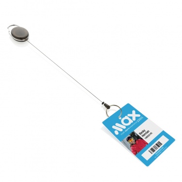 Logotrade business gift image of: RCS recycled ABS roller clip keychain