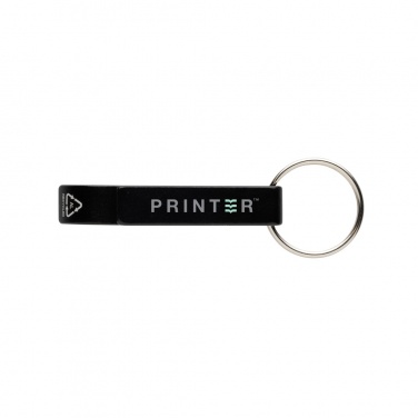 Logo trade business gift photo of: RCS recycled aluminum bottle and can opener
