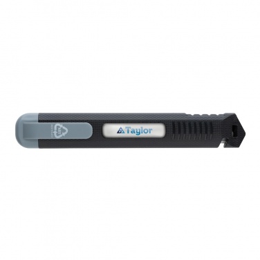 Logo trade promotional item photo of: Refillable RCS recycled plastic snap-off knife
