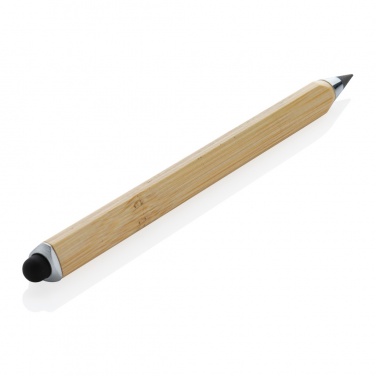 Logotrade promotional merchandise picture of: Eon bamboo infinity multitasking pen