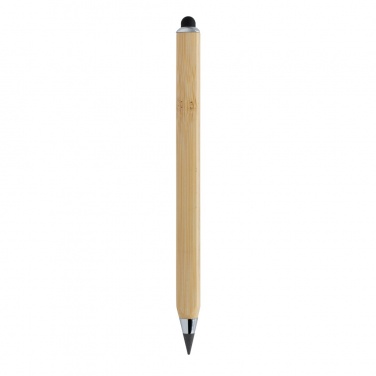 Logo trade promotional products image of: Eon bamboo infinity multitasking pen