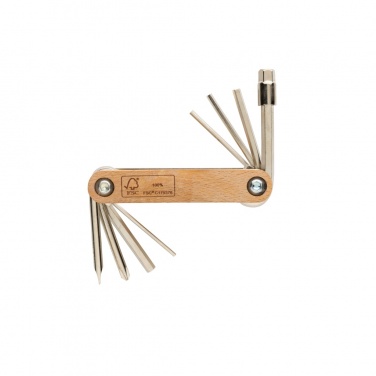 Logo trade promotional items image of: Wooden hex tool
