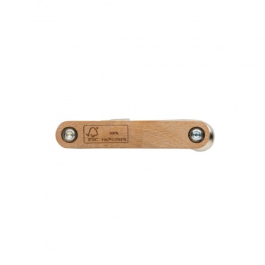 Logo trade promotional giveaways image of: Wooden hex tool
