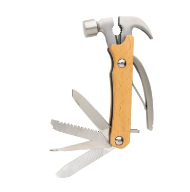 Logo trade advertising product photo of: Wooden multi-tool hammer