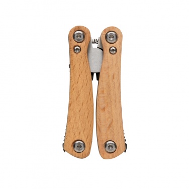 Logo trade promotional gift photo of: Wood multitool mini