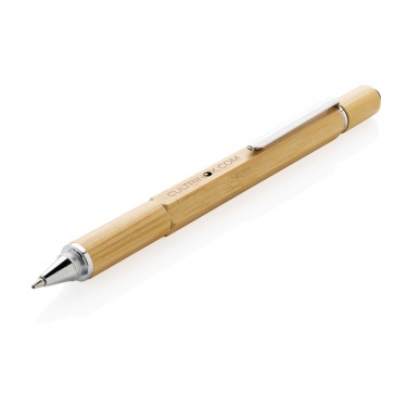 Logotrade promotional giveaways photo of: Bamboo 5-in-1 toolpen