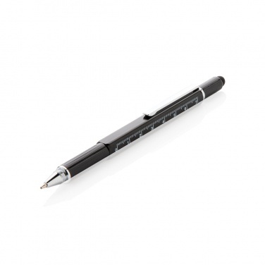 Logotrade promotional product picture of: 5-in-1 aluminium toolpen
