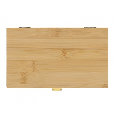 Logo trade promotional gifts image of: Carvine 21 pcs bamboo tool set