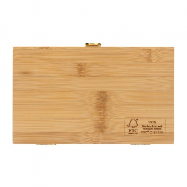 Logo trade promotional products image of: Carvine 21 pcs bamboo tool set