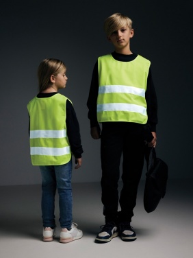 Logotrade corporate gift image of: GRS recycled PET high-visibility safety vest 3-6 years