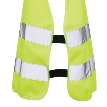 Logotrade promotional gift picture of: GRS recycled PET high-visibility safety vest 7-12 years