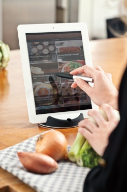 Logo trade promotional products picture of: Chef tablet stand with touchpen